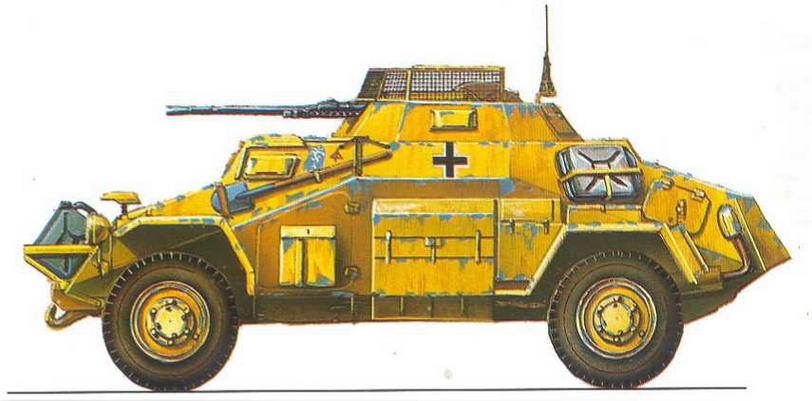 Бронетанковая техника Германии 1939 - 1945 (часть II) Бронеавтомобили, бронетранспортеры, тягачи и спецмашины - img_85.jpg