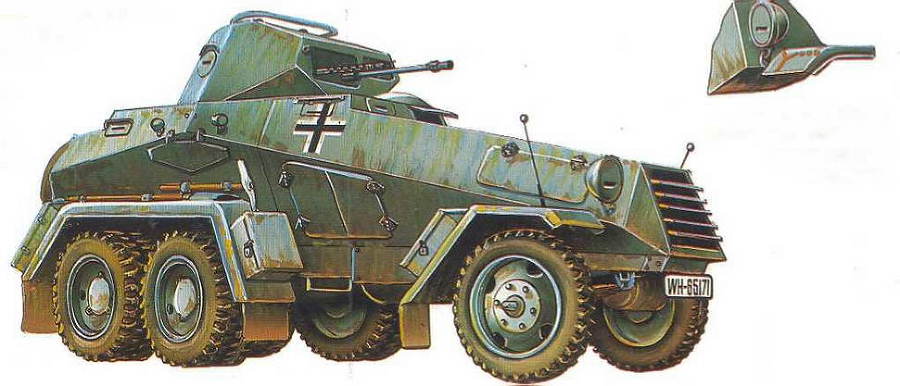Бронетанковая техника Германии 1939 - 1945 (часть II) Бронеавтомобили, бронетранспортеры, тягачи и спецмашины - img_86.jpg