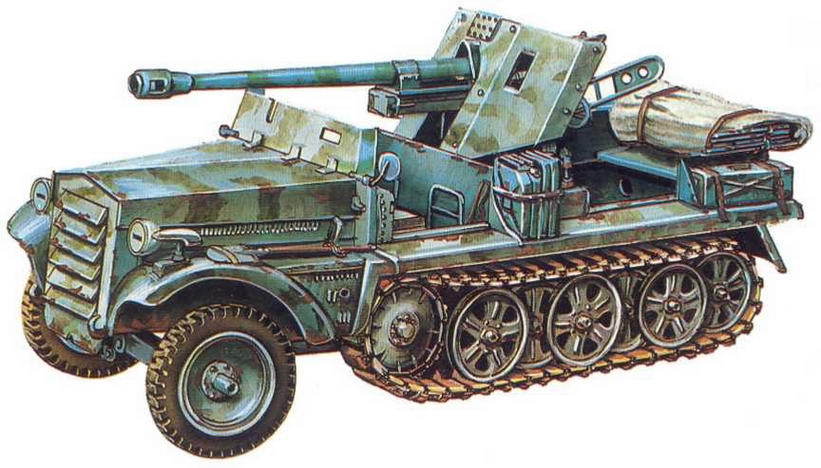 Бронетанковая техника Германии 1939 - 1945 (часть II) Бронеавтомобили, бронетранспортеры, тягачи и спецмашины - img_89.jpg