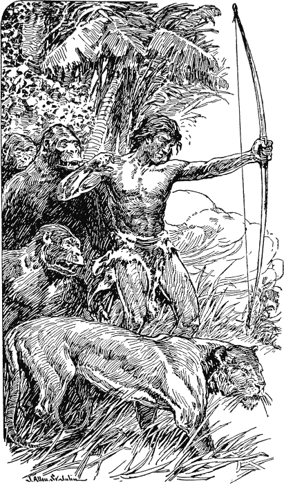 Тарзан из племени обезьян. Возвращение Тарзана. Тарзан и его звери (сборник) - _002.png