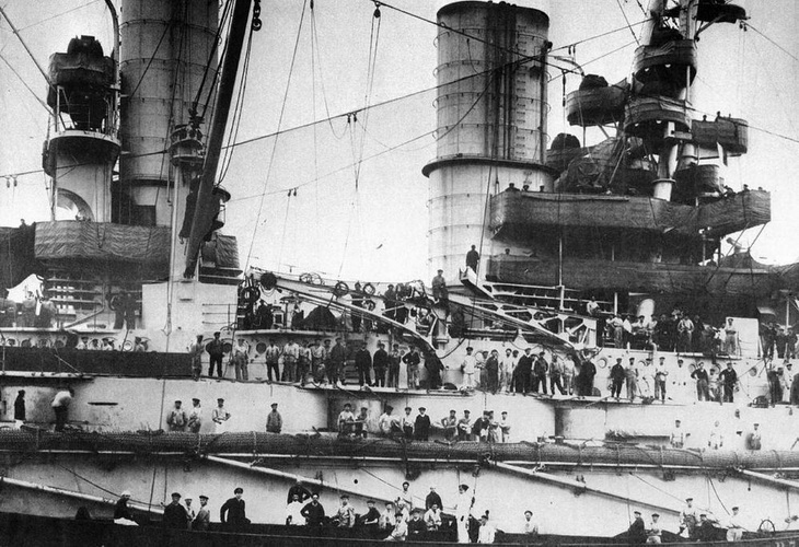 Линейные корабли типа "Баерн". Последние дредноуты империи кайзера Вильгельма II. - _84.jpg