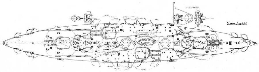 Линейные крейсера Фон дер Танн, Мольтке, Гебен и Зейдлиц. 1907-1918 гг. - _12.jpg
