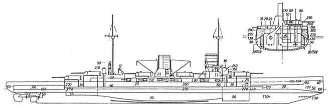 Линейные крейсера Фон дер Танн, Мольтке, Гебен и Зейдлиц. 1907-1918 гг. - _57.jpg