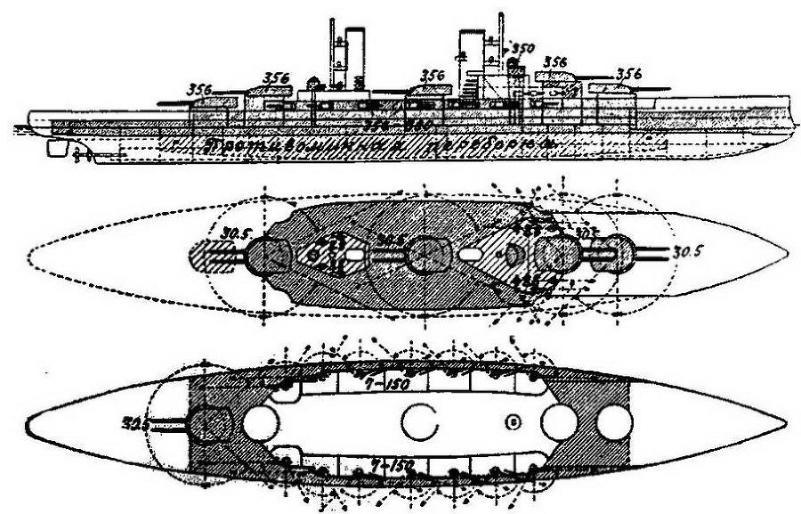 Линейные корабли типов Кайзер и Кениг. 1909-1918 гг. - _10.jpg