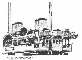 Брустверно-башенные броненосцы Глаттон, Девастейшен, Тандерер и Дредноут. 1868-1908 гг. - _17.jpg