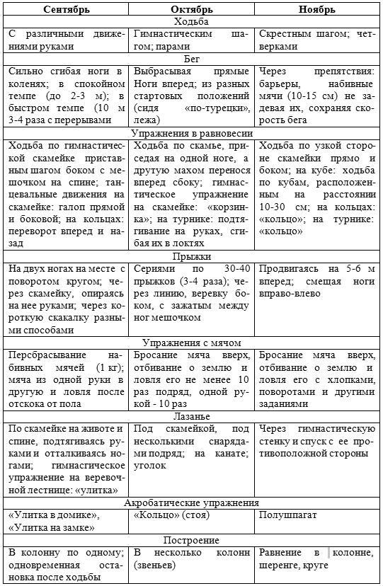 Занятия физической культурой в ДОУ: Основные виды, сценарии занятий - _10.jpg