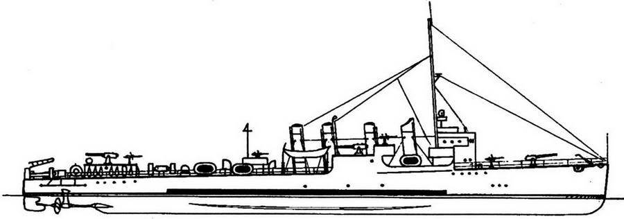 Эскадренные миноносцы США 1916 - 1922 гг. Часть 1 - img_25.jpg