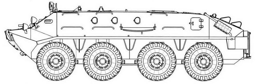 Отечественные колесные бронетранспортеры БТР-60, БТР-70, БТР-80 - _32.jpg