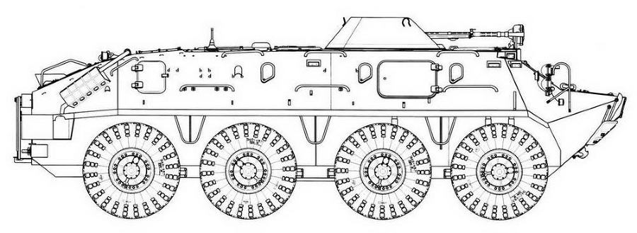 Отечественные колесные бронетранспортеры БТР-60, БТР-70, БТР-80 - _50.jpg