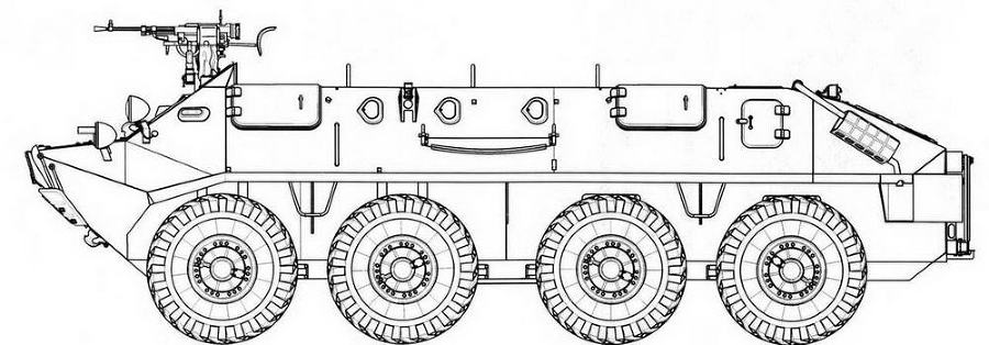 Отечественные колесные бронетранспортеры БТР-60, БТР-70, БТР-80 - _21.jpg