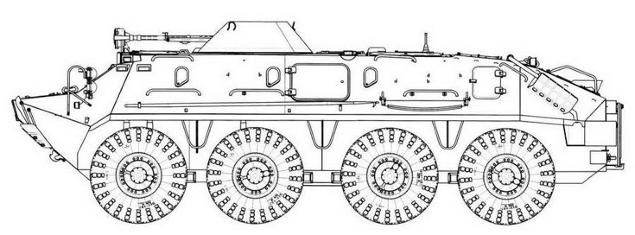 Отечественные колесные бронетранспортеры БТР-60, БТР-70, БТР-80 - _51.jpg