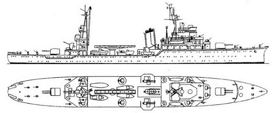 Легкие крейсера Японии. 1917-1945 гг. - _158.jpg