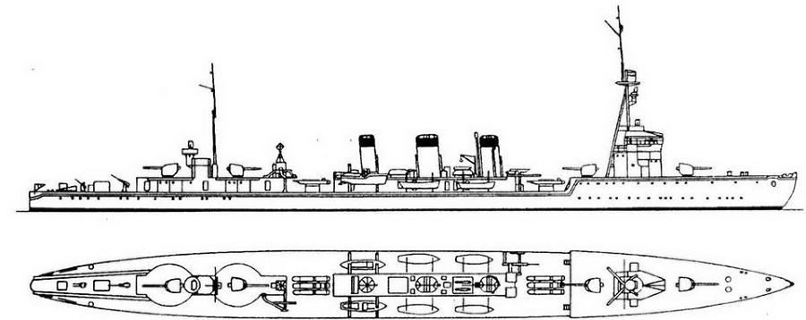 Легкие крейсера Японии. 1917-1945 гг. - _8.jpg