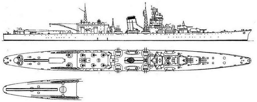 Легкие крейсера Японии. 1917-1945 гг. - _190.jpg
