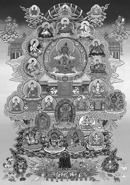 Мелодии Просветления. Духовная поэзия буддийских лам Тибета - i_001.jpg