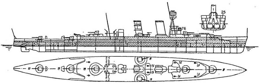 Японские тяжелые крейсера. Том 1. История создания, описание конструкции, предвоенные модернизации. - img_1.jpg