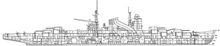 Японские тяжелые крейсера. Том 1. История создания, описание конструкции, предвоенные модернизации. - img_103.jpg
