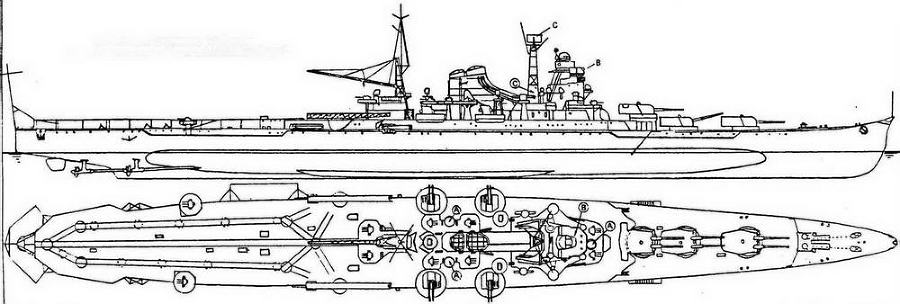 Японские тяжелые крейсера. Том 2: Участие в боевых действиях, военные модернизации, окончательная судьба - img_17.jpg