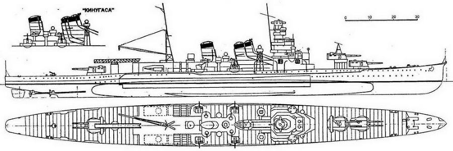 Японские тяжелые крейсера. Том 2: Участие в боевых действиях, военные модернизации, окончательная судьба - img_24.jpg