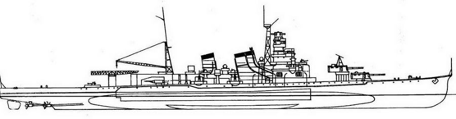 Японские тяжелые крейсера. Том 2: Участие в боевых действиях, военные модернизации, окончательная судьба - img_34.jpg