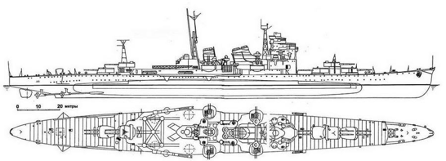 Японские тяжелые крейсера. Том 2: Участие в боевых действиях, военные модернизации, окончательная судьба - img_36.jpg