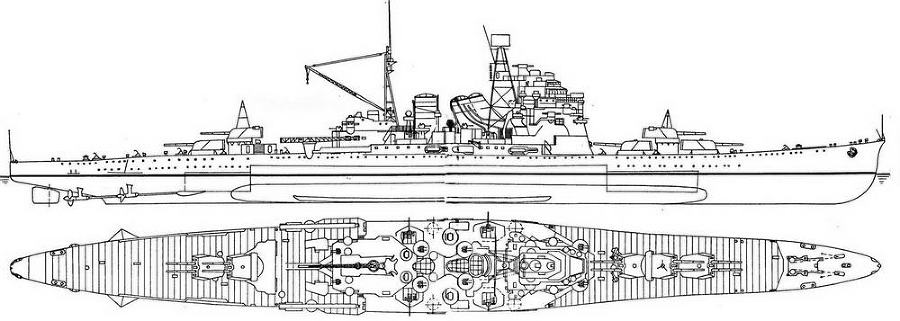 Японские тяжелые крейсера. Том 2: Участие в боевых действиях, военные модернизации, окончательная судьба - img_39.jpg