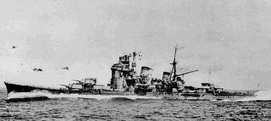 Японские тяжелые крейсера. Том 2: Участие в боевых действиях, военные модернизации, окончательная судьба - img_110.jpg
