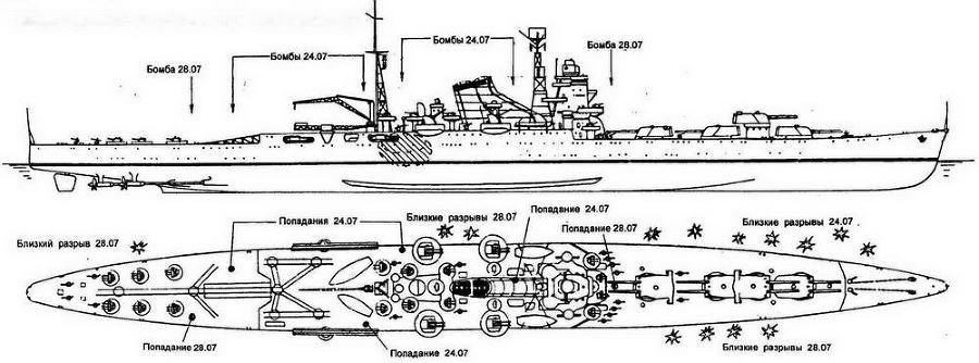 Японские тяжелые крейсера. Том 2: Участие в боевых действиях, военные модернизации, окончательная судьба - img_78.jpg