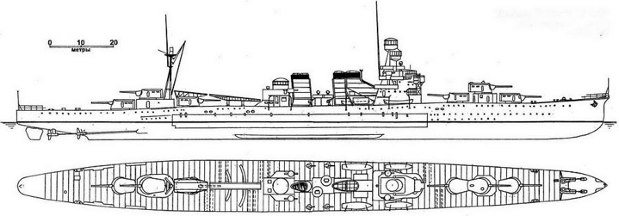 Японские тяжелые крейсера. Том 2: Участие в боевых действиях, военные модернизации, окончательная судьба - img_80.jpg