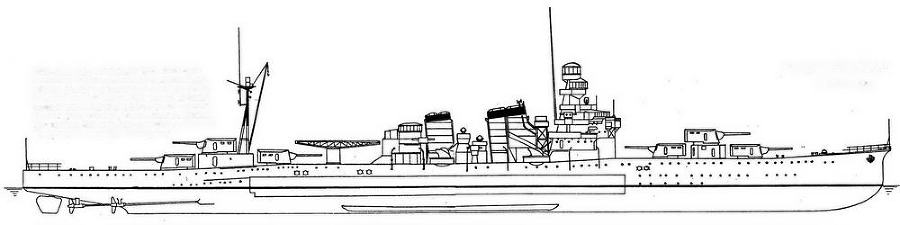Японские тяжелые крейсера. Том 2: Участие в боевых действиях, военные модернизации, окончательная судьба - img_87.jpg