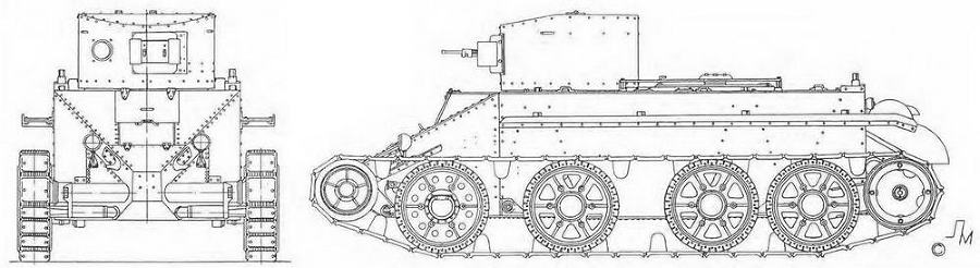 Танки БТ. Часть 1. Колесно-гусеничный танк БТ-2 - _33.jpg