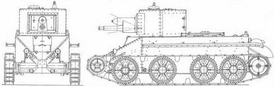 Танки БТ. Часть 1. Колесно-гусеничный танк БТ-2 - _51.jpg