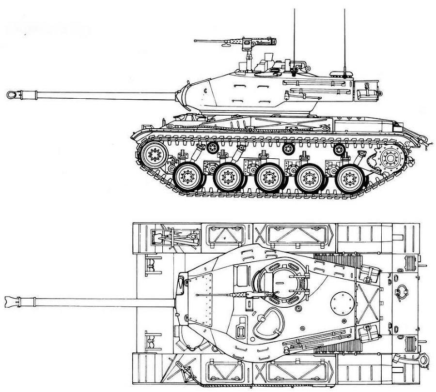 Легкий танк M41 - _10.jpg