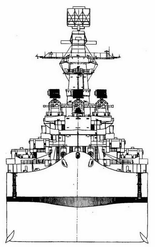 Линейные корабли ВМС США типа «Айова». Создание, боевое использование, конструкция - _31.jpg