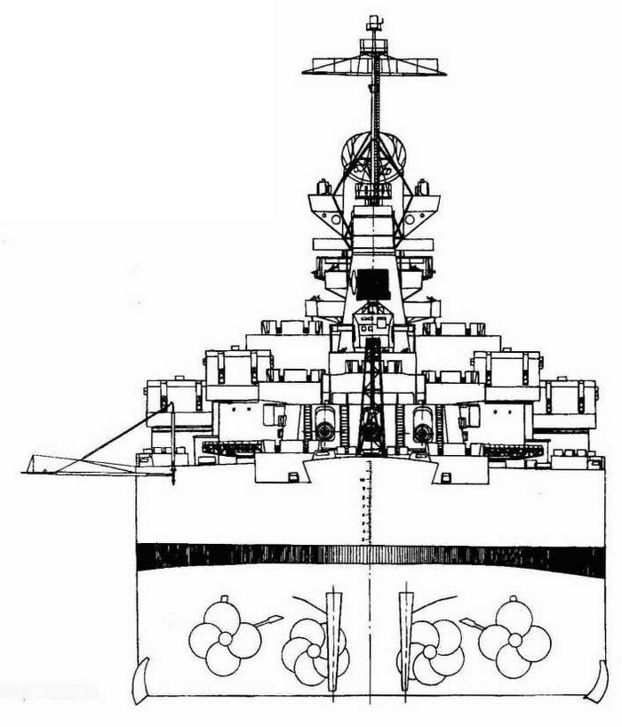 Линейные корабли ВМС США типа «Айова». Создание, боевое использование, конструкция - _32.jpg