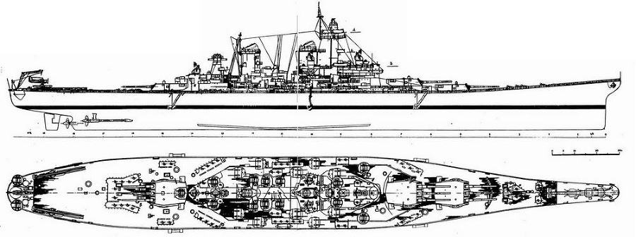 Линейные корабли ВМС США типа «Айова». Создание, боевое использование, конструкция - _33.jpg