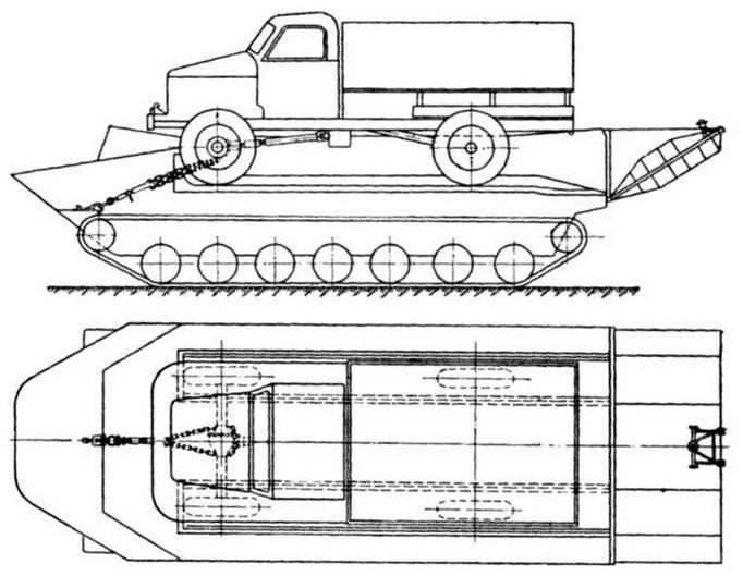 Гусеничный плавающий транспортер К-61 - img_34.jpg