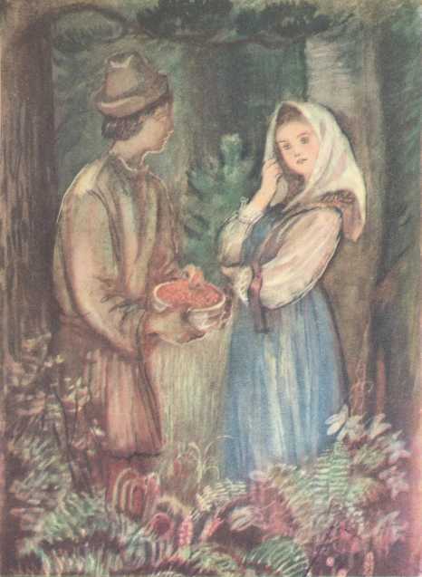 Малахитовая шкатулка(Уральские сказы. Илл. А.Н. Якобсон) - i_019.jpg