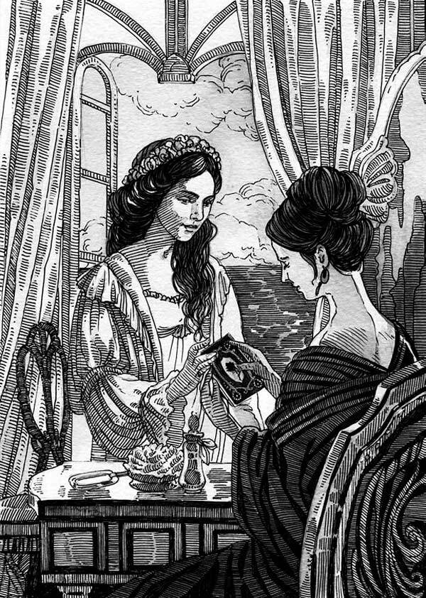 Гранатовый браслет (с иллюстрациями М. Шестакова) - i_006.jpg