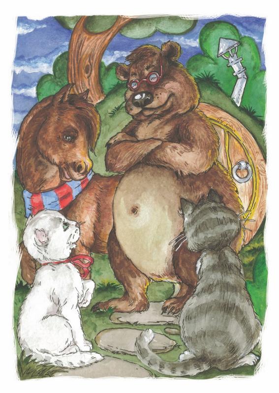 Васькины сказки: Медведь, кабан и краски - i_004.jpg