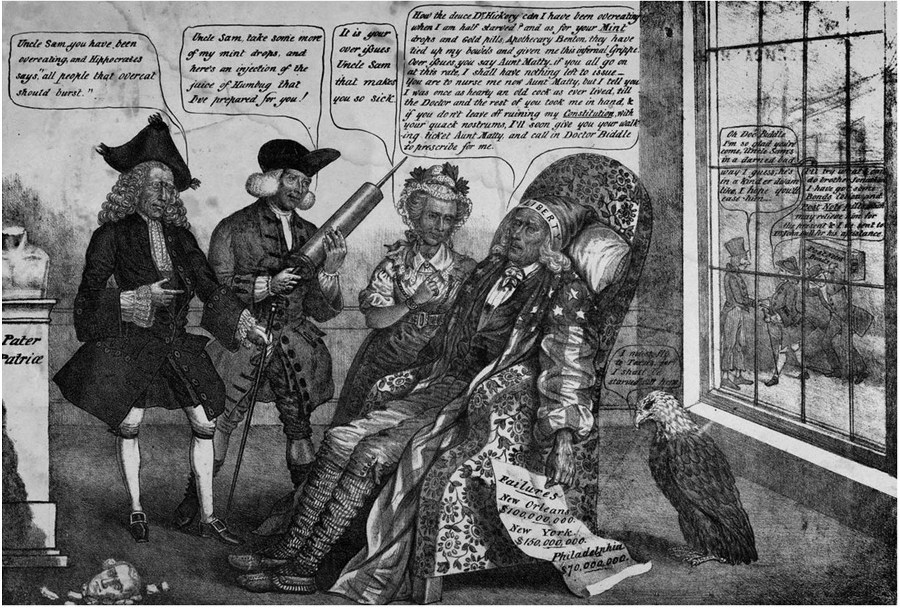 Разящее оружие смеха. Американская политическая карикатура XIX века (1800-1877) - b00000816.jpg