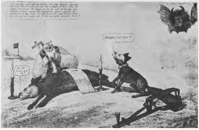 Разящее оружие смеха. Американская политическая карикатура XIX века (1800-1877) - b00000846.jpg