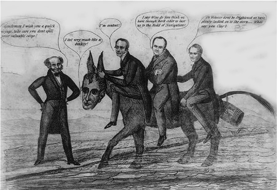 Разящее оружие смеха. Американская политическая карикатура XIX века (1800-1877) - b00000967.jpg