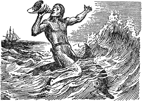 Человек-амфибия. Голова профессора Доуэля. Остров погибших кораблей(Научно-фантастические романы) - i_006.png