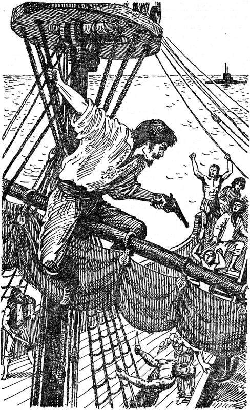 Человек-амфибия. Голова профессора Доуэля. Остров погибших кораблей(Научно-фантастические романы) - i_015.jpg