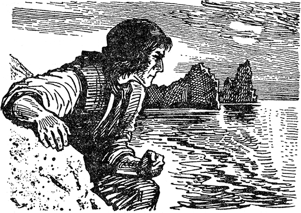 Человек-амфибия. Голова профессора Доуэля. Остров погибших кораблей(Научно-фантастические романы) - i_016.png