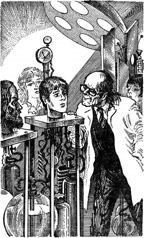 Человек-амфибия. Голова профессора Доуэля. Остров погибших кораблей(Научно-фантастические романы) - i_020.jpg