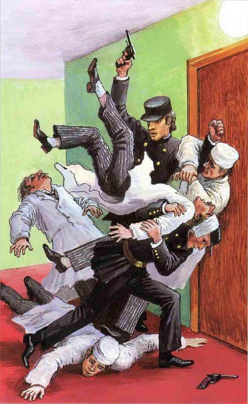 Человек-амфибия. Голова профессора Доуэля. Остров погибших кораблей(Научно-фантастические романы) - i_027.jpg