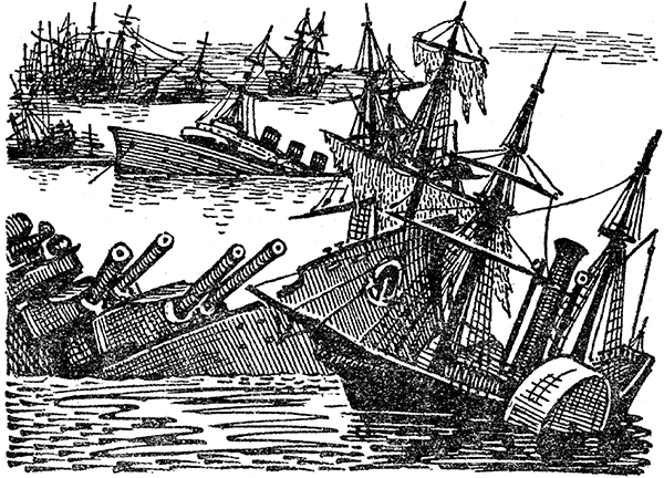 Человек-амфибия. Голова профессора Доуэля. Остров погибших кораблей(Научно-фантастические романы) - i_031.png