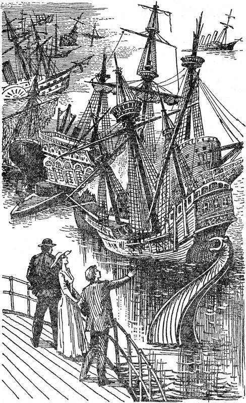 Человек-амфибия. Голова профессора Доуэля. Остров погибших кораблей(Научно-фантастические романы) - i_032.jpg